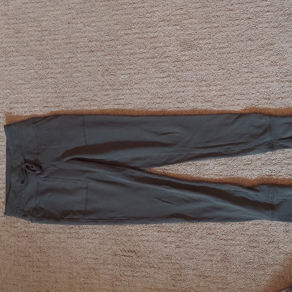 Green joggers
